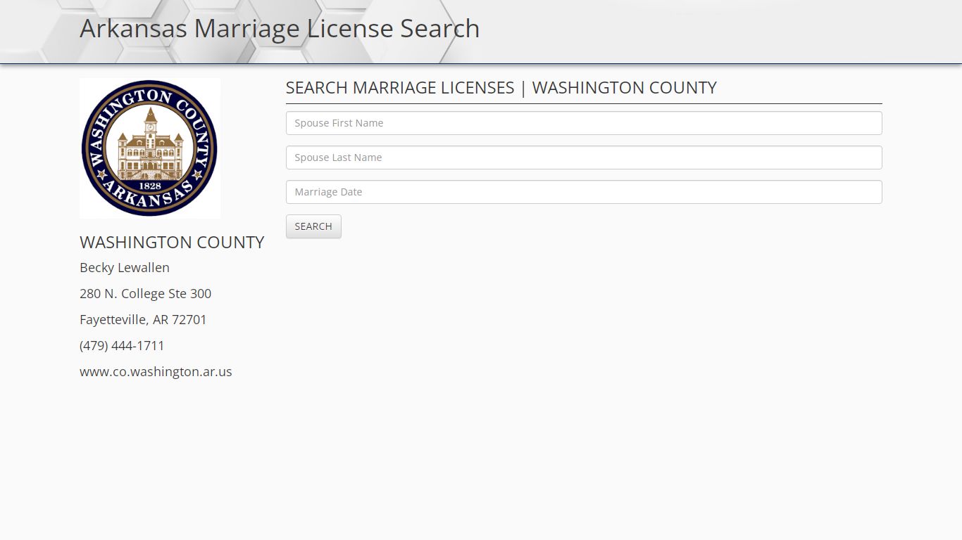 CIS Marriage License Lookup